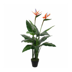 Planta artificial strelitzia ave del paraíso ø60x1100cm