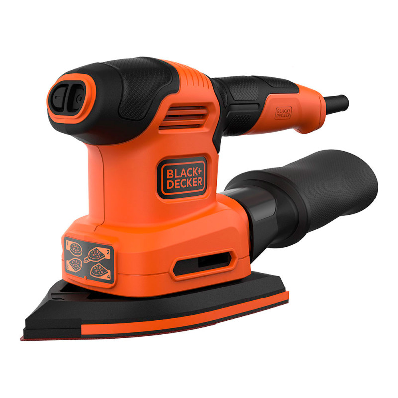 Multi-lijadora 200w 4 en 1 bew200-qs black+decker