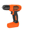 Taladro atornillador ultra compacto 7,2v bdcd8-qw black+decker