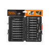 Kit de 38 piezas para atornillar a7202-xj black+decker