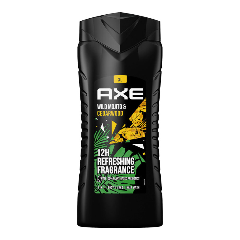 Gel de baño axe 'wild mojito % cedarwood' 400ml