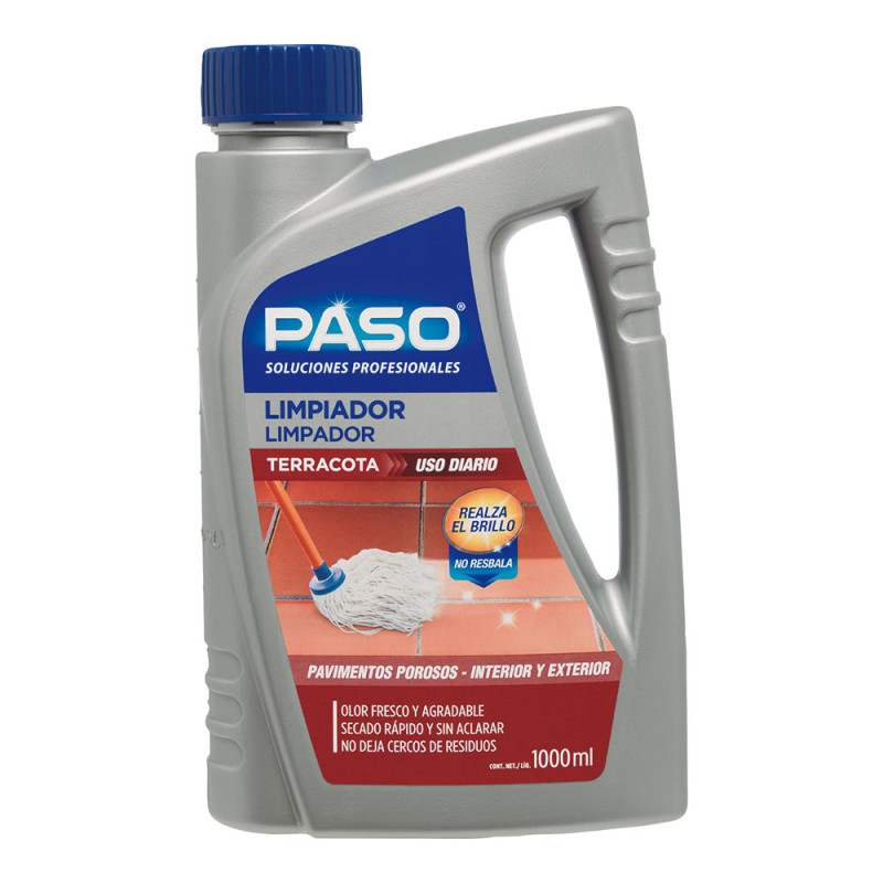 Paso limpiador uso diario terracota 1l 700114