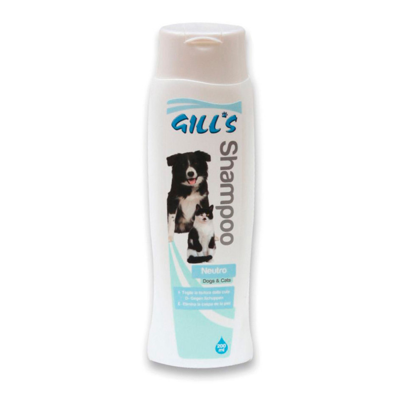 Champu para mascotas gill's neutro 200ml