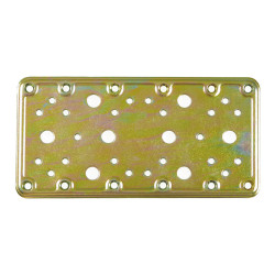 Placa 503-200x100mm acero bicromatado (s) 12124 amig