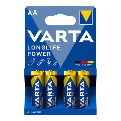 Pila varta alkalina longlife power lr6 aa (blister 4 unid.)