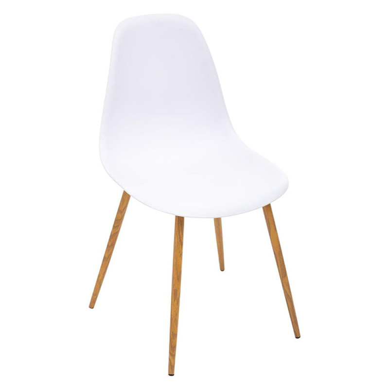 Silla de comedor blancas col."taho" 47x53x85cm