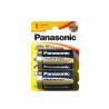 Pila alkalina panasonic bronze d - lr20 1,5v (blister 2 unid.) ø34,2x61,5mm