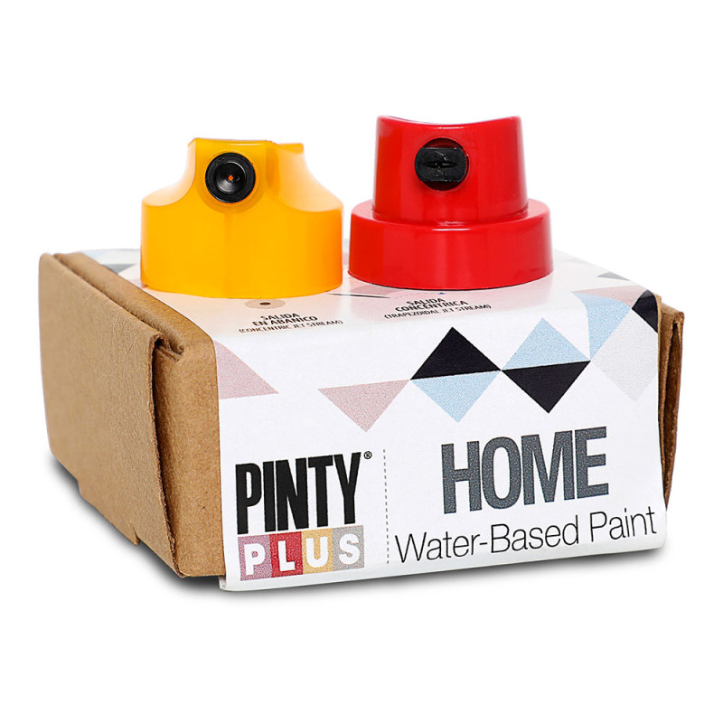 Pintyplus home caja 2 pulsadores - rojo y amarillo