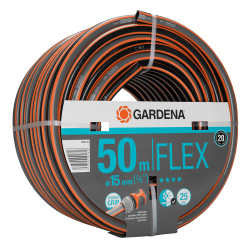 Manguera de riego flex ø15mm (5/8") rollo 50m. gardena