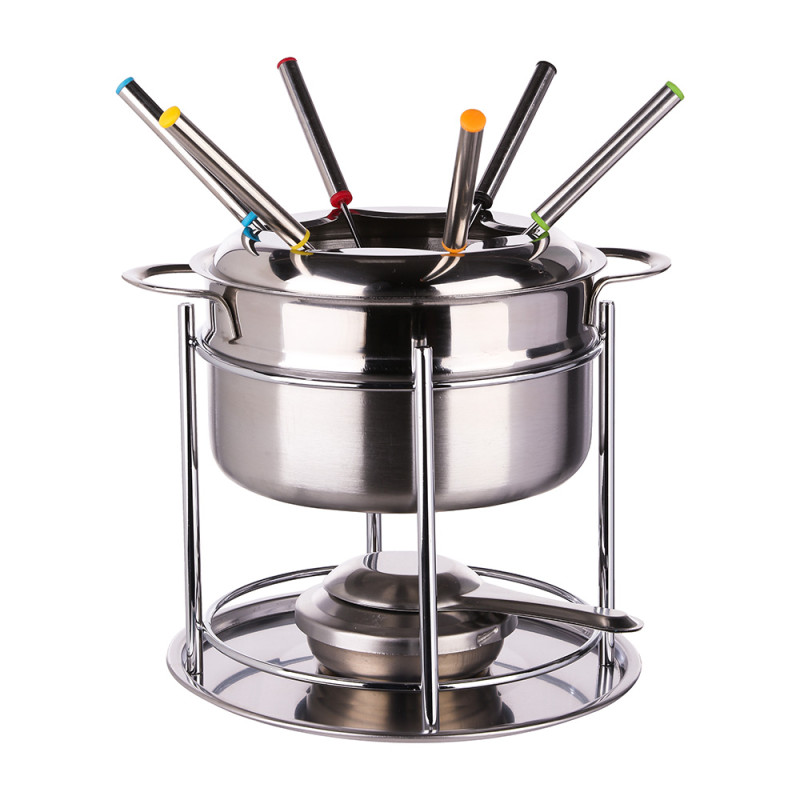 Fondue inoxidable para 6 personas