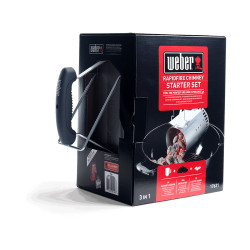 Set para chimenea de encendido weber