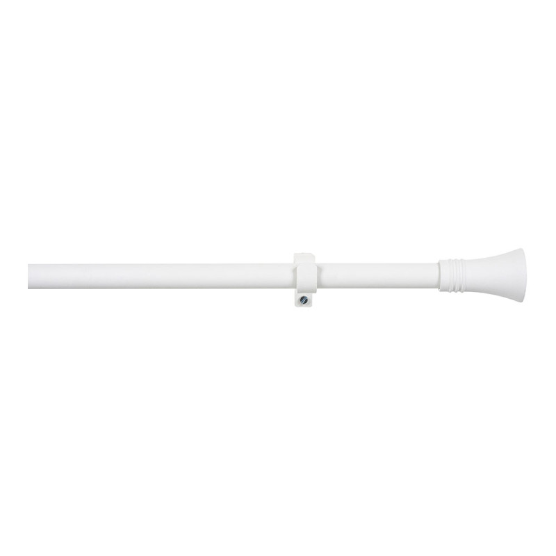 Kit barra cortina cono extensible de 160 a 300cm blanco cintacor - storplanet