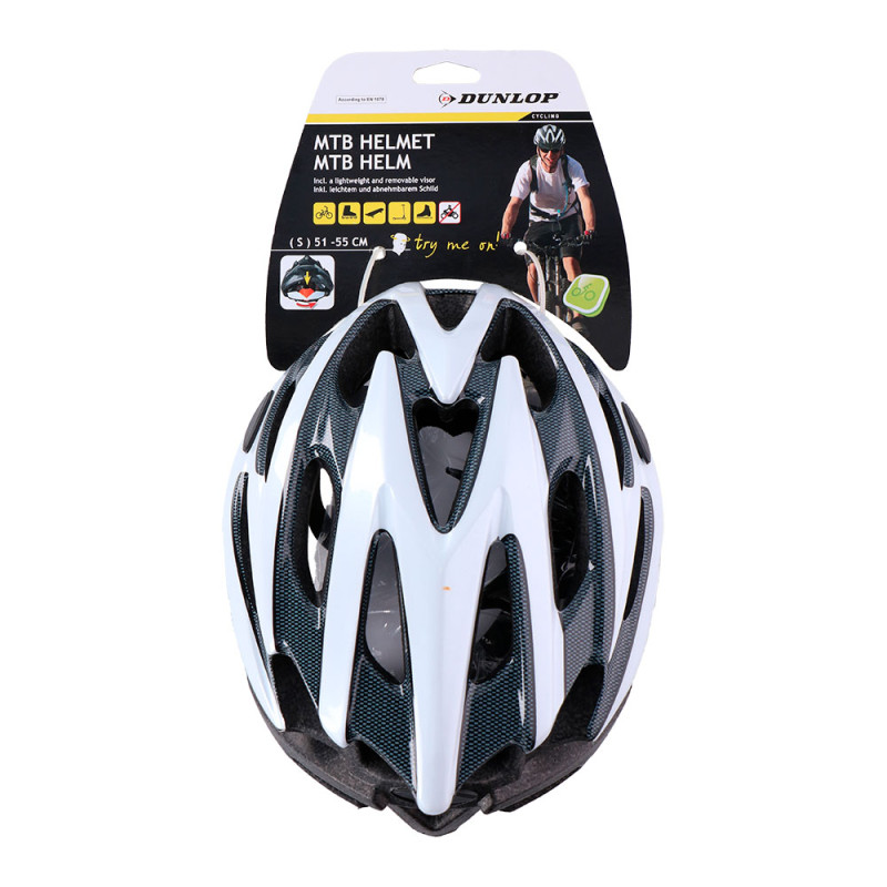 Casco de ciclismo talla s colores variados dunlop