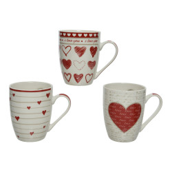 Taza con motivos de san valentin modelos surtidos