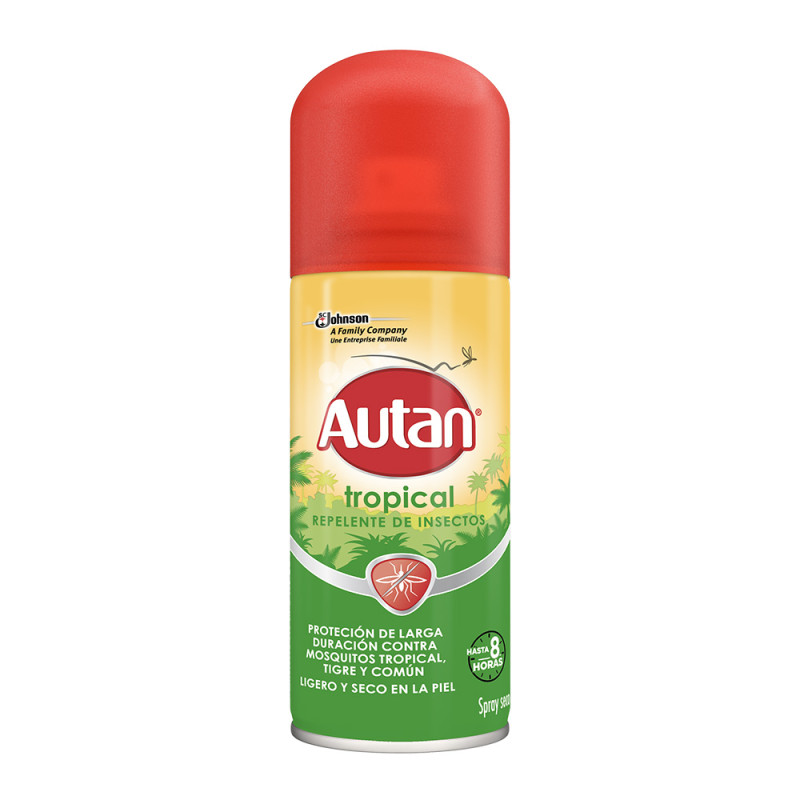 Repelente autan tropical spray 100ml autan