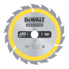 Disco de corte para construccion ø165x20mm 18t (ac) dt1933-qz dewalt