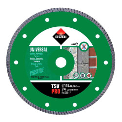 Disco diamante tsv ø115mm pro 25917 rubi