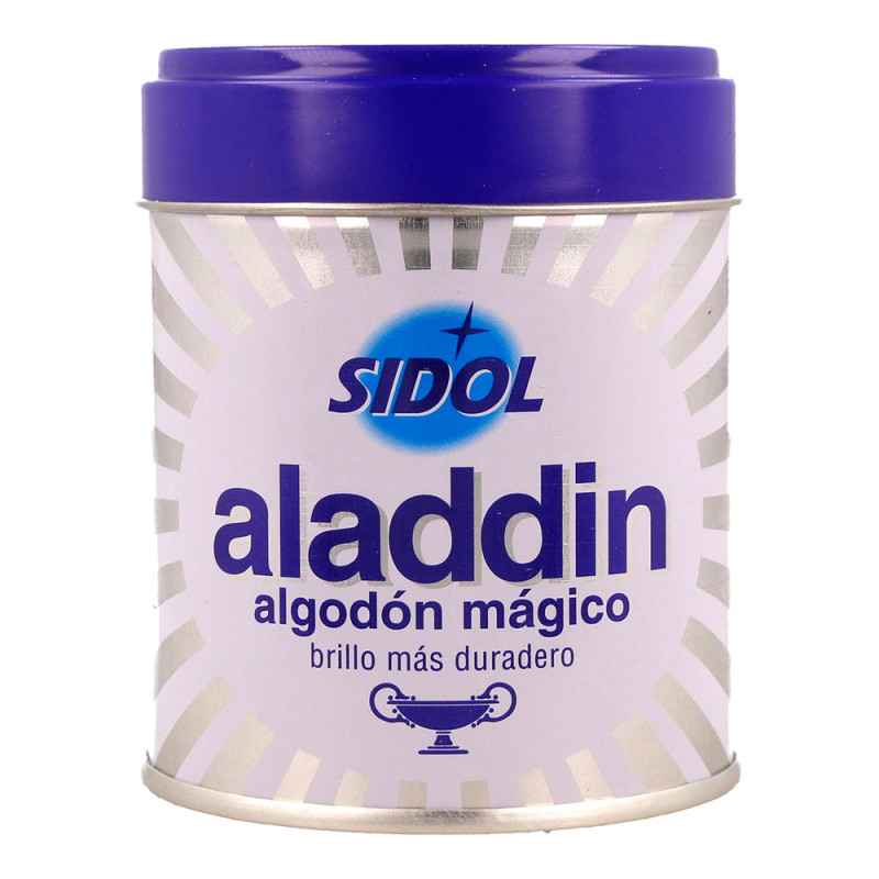 Limpiametales aladdin algodón mágico 75g (bote) sidol