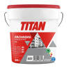 Pintura acrílica fachadas mate f-4 blanco 15l titan 125670015