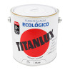 Esmalte ecológico al agua mate blanco 2,5l titanlux 02t056625