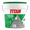 Pintura acrílica para decoración de paredes y techos t-3 blanco.mate 4l titan 123000304