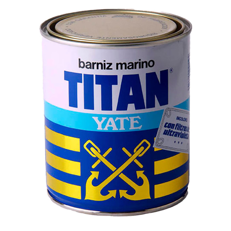 Barniz brillante incoloro yate 0,750l titan 045000734