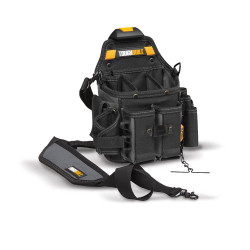 Bolso portaherramientas oficial electricista + correa hombro tb-ct-114 toughbuilt