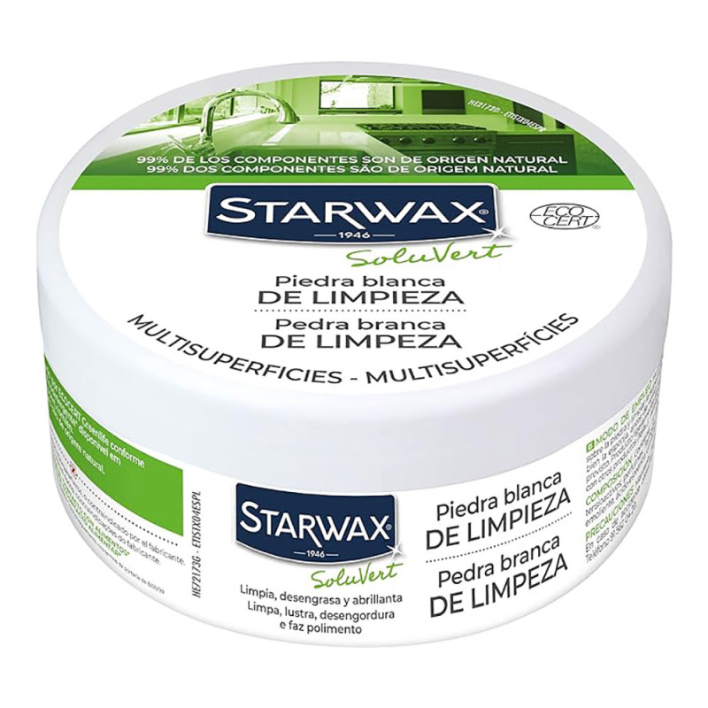 Piedra blanca limpieza starwax 375g