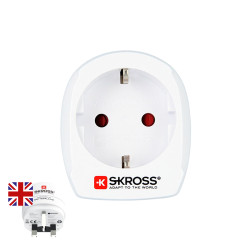 Adaptador europeo a reino unido skross 1500230-e