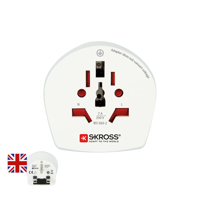 Adaptador mundial a reino unido skross 1500225-e