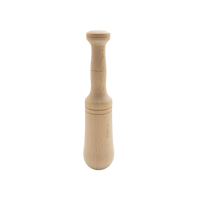 Maza de mortero de madera 20cm 30357 flackelmann