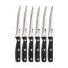 Set 6 unid. cuchillos de acero inoxidable masterpro gourmet bg8915mm bergner