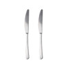 Set 2 unid. cuchillo de acero inoxidable reciclado brillo natur sg7769 san ignacio