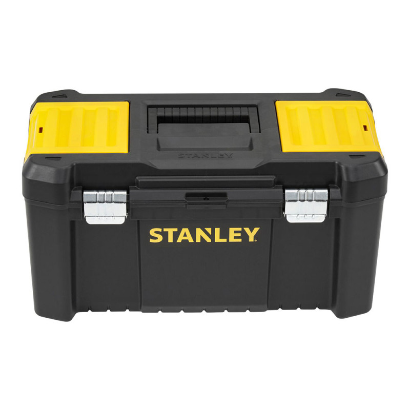 Caja de herramientas de plástico 19"/48cm con cierres de metal stst1-75521 stanley