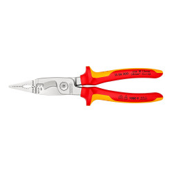 Alicates para instalaciones eléctricas 200x85x20mm 1386200sb knipex