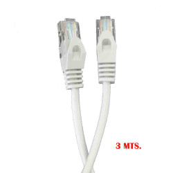 Latiguillo conexion utp 5e "outex" 3m edm cat5