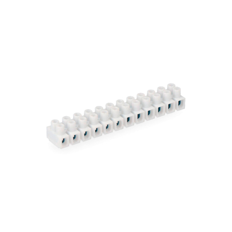 Regleta de conexion de 2,5mm a 4mm homologada blanca edm