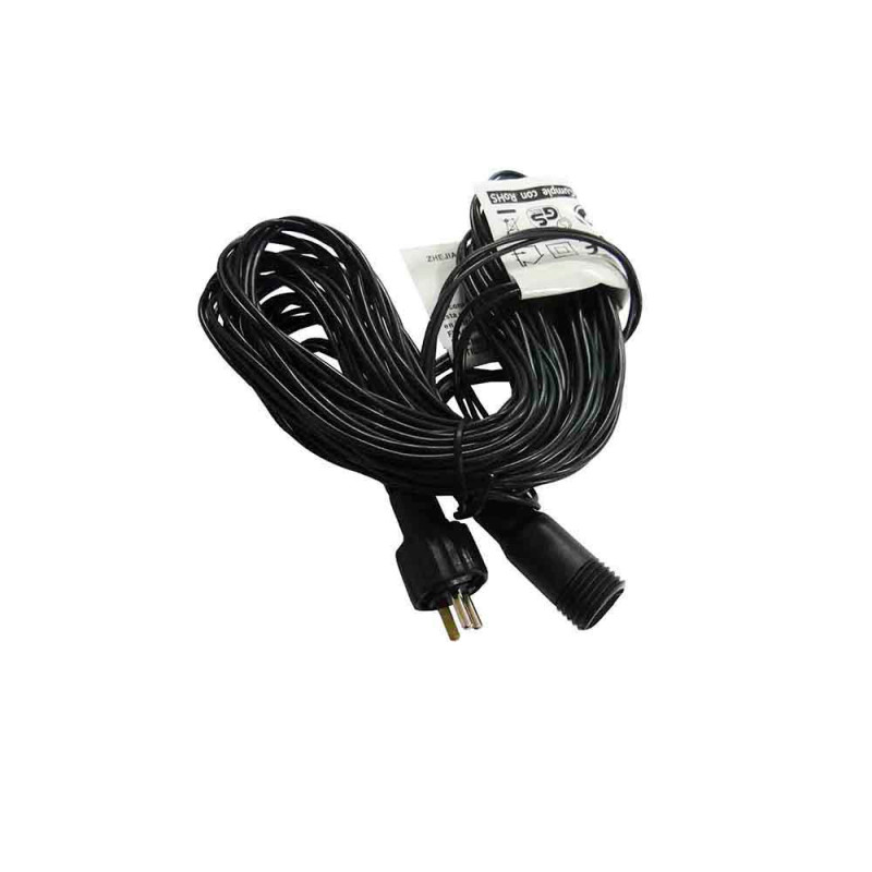 Prolongacion de cable 5m para guirnalda o cortina easy-connect (interior-exterior) ip44 edm