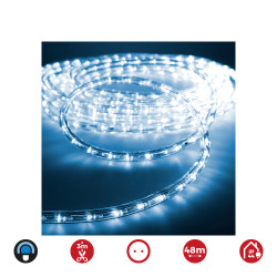 Tuboflexiled led 2 vias multifuncion 48m. 36 leds/m azul (ip44 interior-exterior) edm.