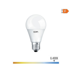 Bombilla standard led e27 10w 932lm 6400k luz fria ø5,9x11cm edm