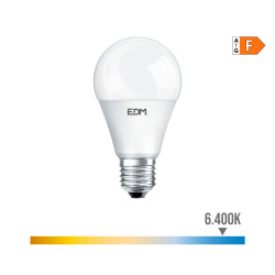 Bombilla standard led e27 15w 1521lm 6400k luz fria ø6x11,5cm edm