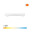 Linestra led 2 casquillos s14s 7w 500lm 2700k luz calida ø3x30cm edm