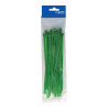 Bridas verdes 200x4,8mm nylon alta calidad (blister 25 unid.) edm