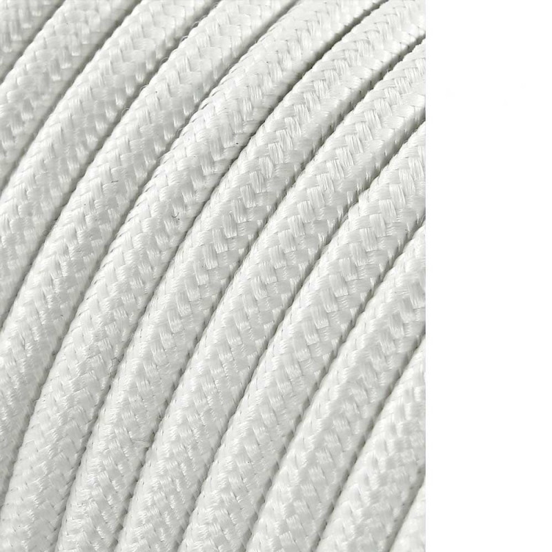 Cable cordon tubulaire 2x0,75mm c01 blanco 25m