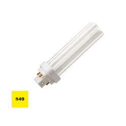 Bombilla bajo consumo dulux d-26w g24 pld-4pin 4000k 17,4cm osram