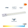 Regleta led con sensor 7w 480lm 6400k luz fria 5,5x43,9cm edm