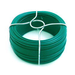 Alambre forrado verde n° 6 - 1,40mm x 50m - 240g