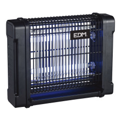 Exterminador de insectos profesional electronico 2x6w 31,6x10x26,5cm 340° color negro edm