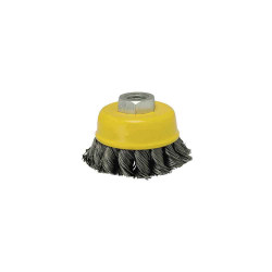 Cepillo copa de alambre trenzadoø60mm fhr60 mota