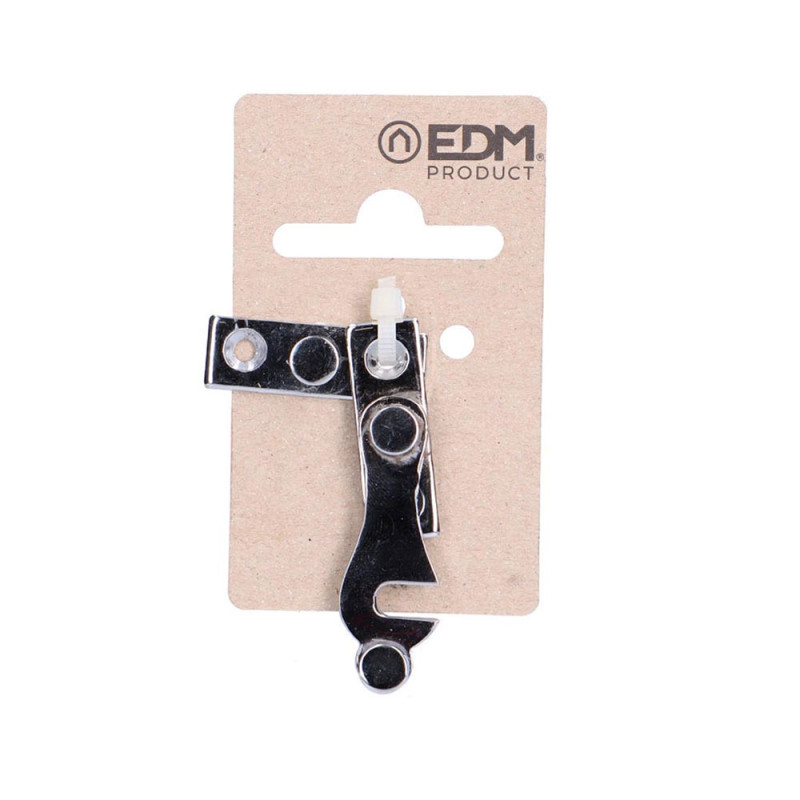 Aldaba mano izquierda h cromo 4cm edm